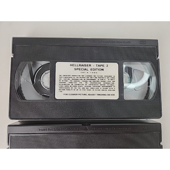 Hellraiser VHS Digitally Remastered Collector's Edition 1994 Horror Clive Barker - Picture 12 of 12